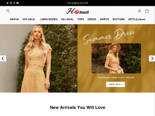hotouchstore.com screenshot