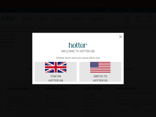 hotter.com screenshot