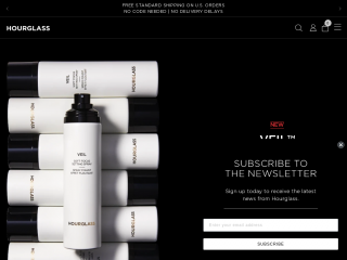 hourglasscosmetics.com screenshot