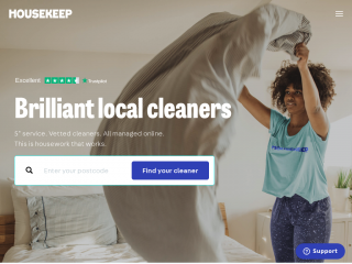 housekeep.com screenshot