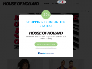 houseofholland.co.uk screenshot