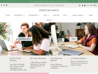 hoxtonmacs.co.uk screenshot