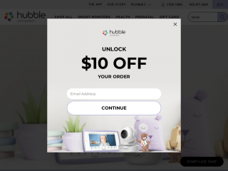 hubbleconnected.com screenshot