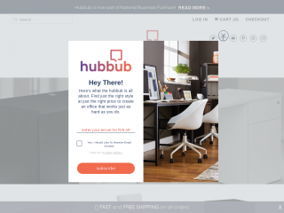 hubbubhome.com screenshot