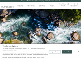 humanscale.com screenshot