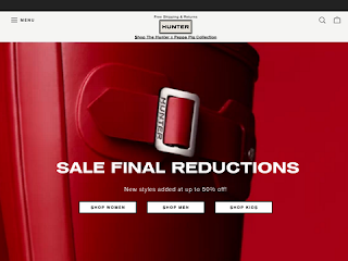 hunterboots.com screenshot