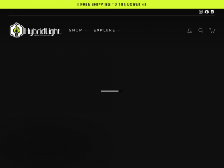 hybridlight.com screenshot