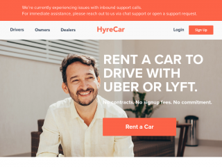 hyrecar.com screenshot