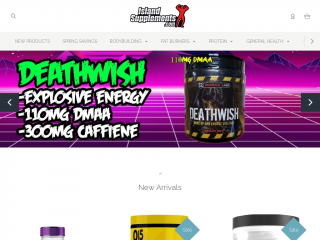 IslandSupplements.com screenshot