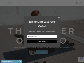 ichorbrand.com screenshot