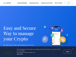 iconomi.com screenshot