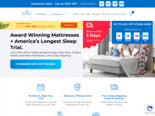 idlesleep.com screenshot