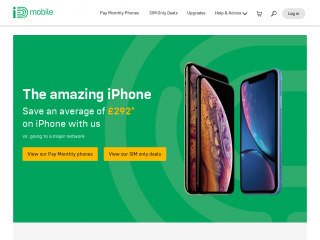 idmobile.co.uk screenshot