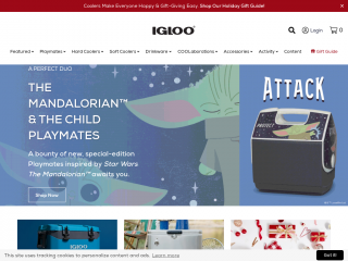 igloocoolers.com screenshot