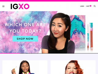 igxocosmetics.com screenshot