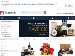 ihampers.co.uk screenshot