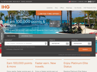 ihg.com screenshot