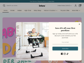 infansbaby.com screenshot