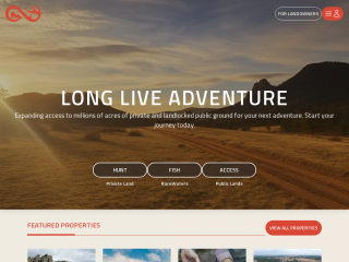 infiniteoutdoorsusa.com screenshot