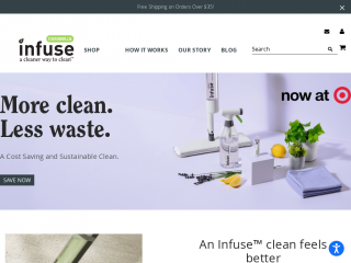 infuseclean.com screenshot