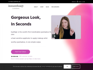 instant-beauty.co.uk screenshot