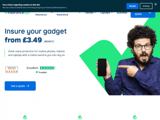 insurance2go.co.uk screenshot