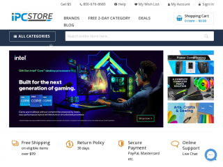 ipcstore.com screenshot