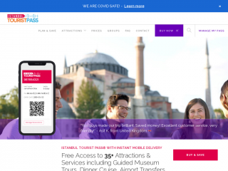 istanbultouristpass.com screenshot