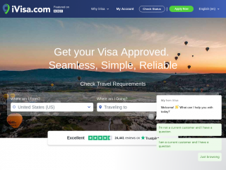 ivisa.com screenshot