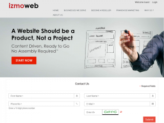 izmoweb.com screenshot