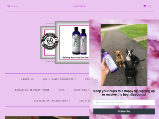 jaxndaisy.com screenshot