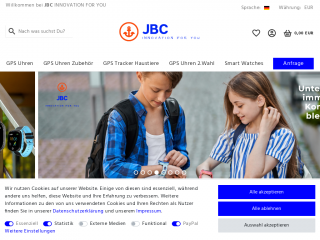 jbc-onlineshop.com screenshot