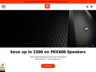 jbl.com screenshot