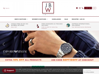 jbwatches.com screenshot