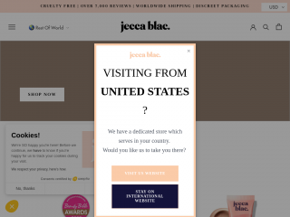 jeccablac.com screenshot