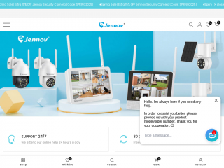jennovshop.com screenshot