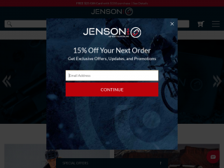 jensonusa.com screenshot