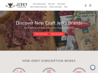 jerkysubscription.com screenshot