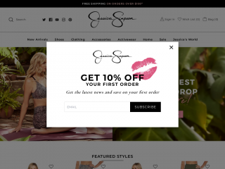 jessicasimpson.com screenshot