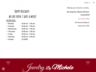 jewelsbymichele.com screenshot