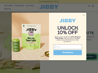 jibbycoffee.com screenshot