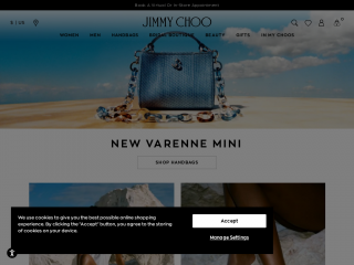 jimmychoo.com screenshot