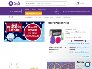 jjgold.com screenshot