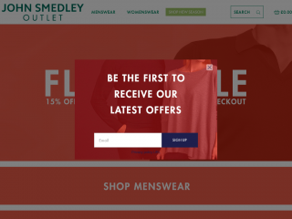 johnsmedleyoutlet.com screenshot