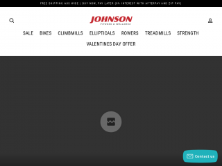 johnsonfitness.com.au screenshot