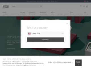 josephjoseph.com screenshot