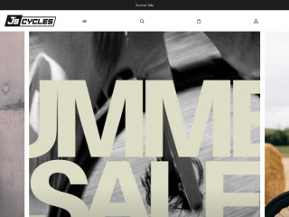 jscycleshack.com screenshot