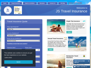 jsinsurance.co.uk screenshot