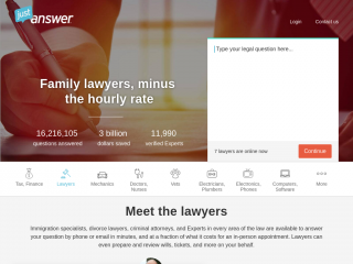 justanswer.com screenshot
