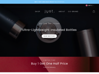 justbottle.co screenshot